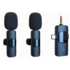 k15 wireless microphone 3 in 1 wireless dual microphone for 3.5mm for type-c for phone