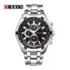 Curren 8023 men's watch stainless steel quartz wrist watch
