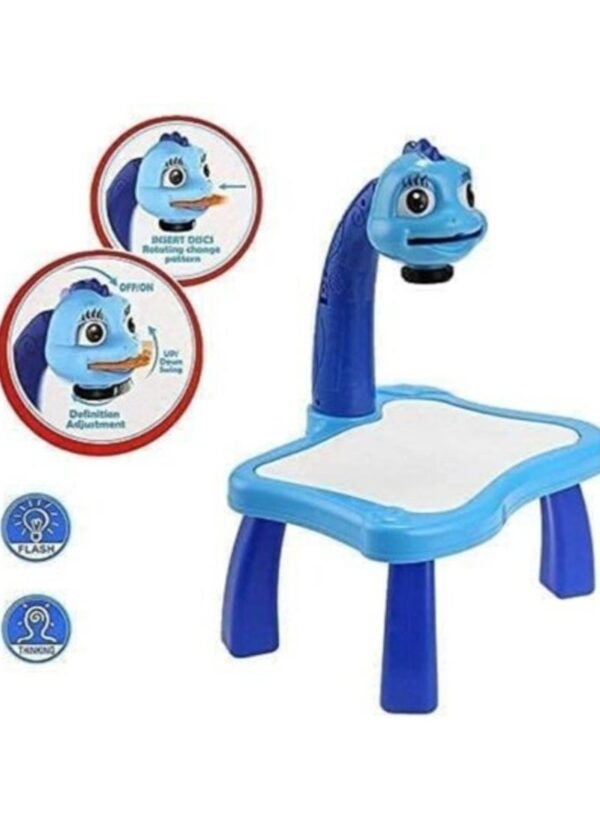 Drawing Projector Table for Kids, Giraffe Trace and Draw Projector Toy Child Smart Projector Learning Projection Painting Machine