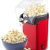 Mini Household Eletric Popcorn Maker Silicone Popcorn Machine Hot Air Automatic Popper Snacks Gift For Kids Children