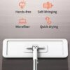 Household Flat Mop Bucket Free Hand Wash Lazy Mop Squeeze Mop Automatic 360 Rotating Household Cleaning Tool
