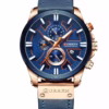 CURREN 8346 Watch Chronograph Sport Mens Watch Quartz Clock Leather Male Wristwatch for Men