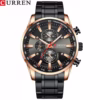 CURREN 8351 Man WristWatch Chronograph Men Watch Top New Business Stainless Steel Sport Male Clock
