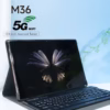 M36 Tablet With 10.1 Inch Screen Dual SIM Blue 12GB RAM 512GB 5G - Middle East Version With Gift