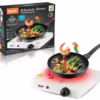 RAF Electric Stove – Portable Electric Stove – Electric Hot Plate – Open Iron Coil Single Burner 1000 Watts – RAF R8010B